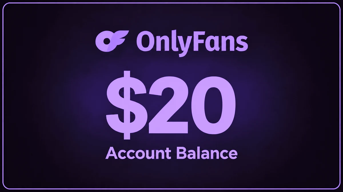 OnlyFans Balance $20