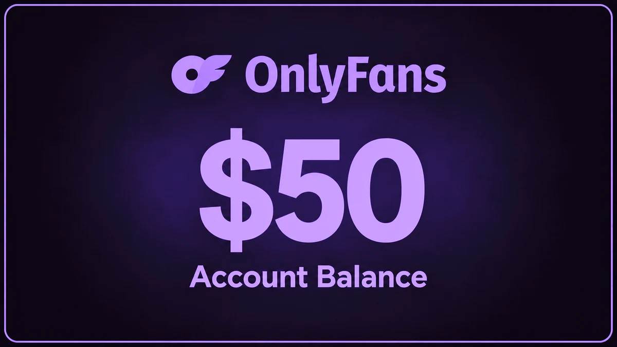 OnlyFans Balance $50